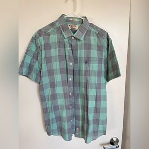Penguin button down short sleeve shirt
